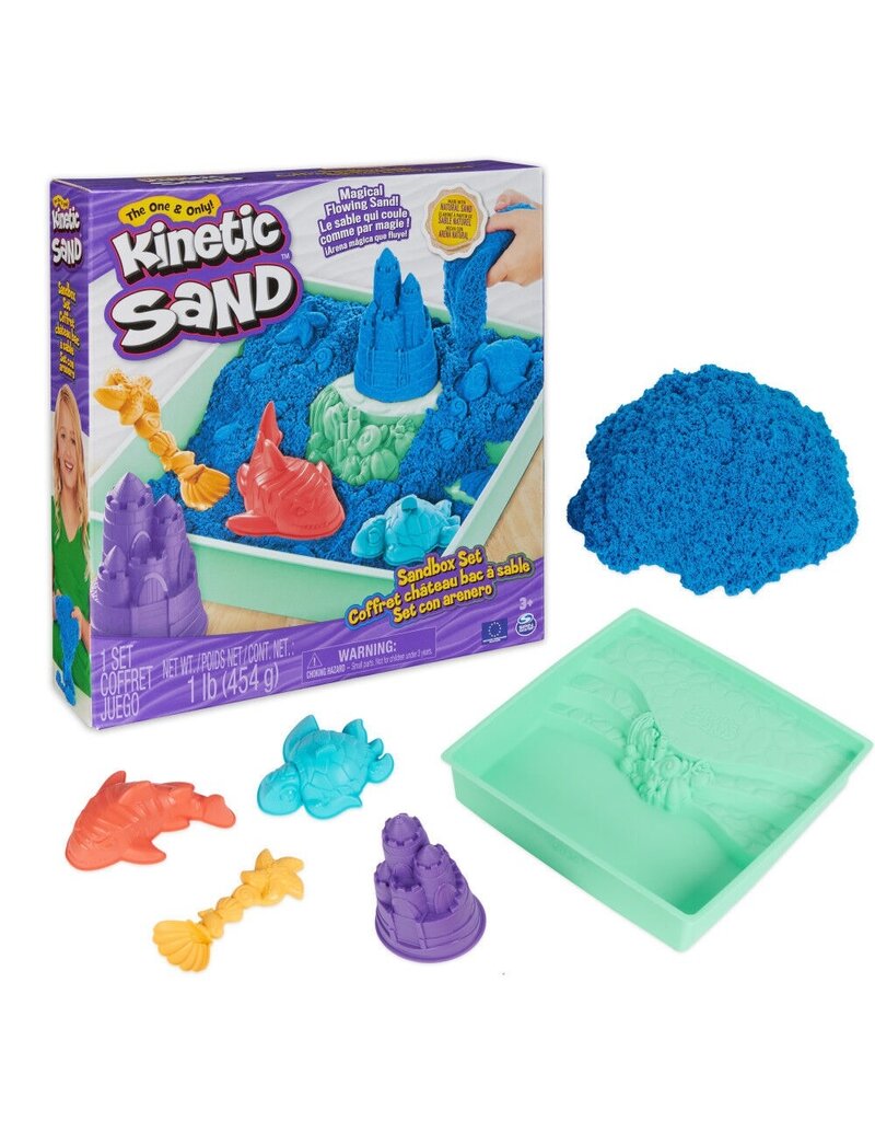 KINETIC SAND SPNM6067800/20143454 KINETIC SAND SANDBOX SET: BLUE