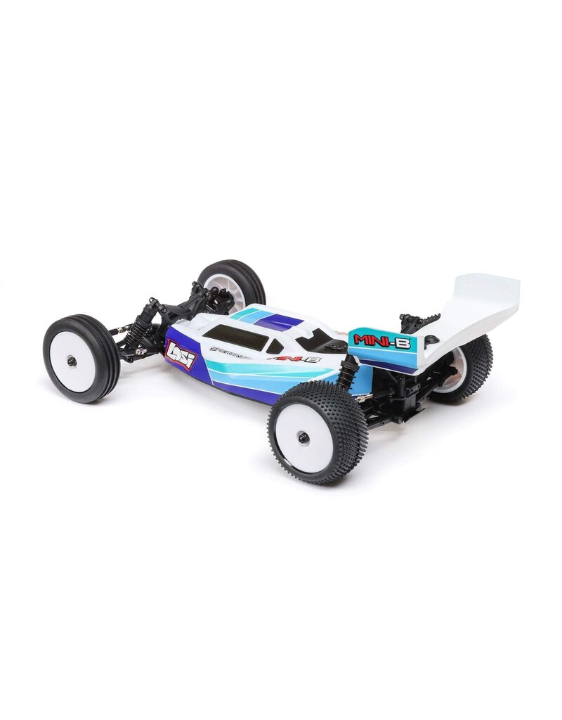 LOSI LOS01024T2 1/16 MINI-B 2WD BRUSHLESS BUGGY RTR: BLUE