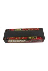 GENS ACE GEA82002S13D5 2S LIPO 7.6V 8200MAH 130C LIHV HARDCASE BATTERY: 5MM