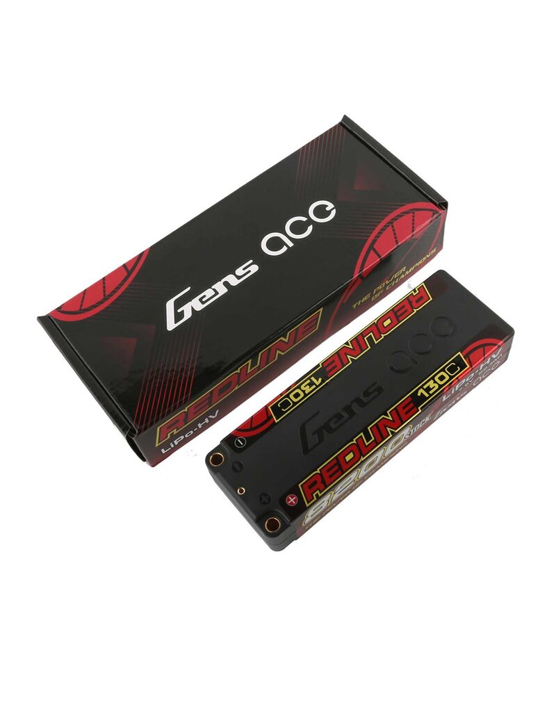 GENS ACE GEA82002S13D5 2S LIPO 7.6V 8200MAH 130C LIHV HARDCASE BATTERY: 5MM