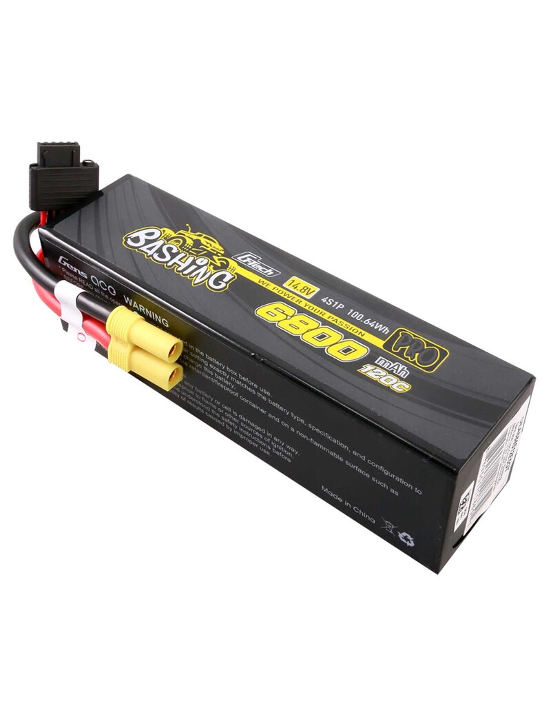 GENS ACE GEA684S12E5GT 4S LIPO  14.8V 6800MAH 120C HARDCASE BATTERY: EC5