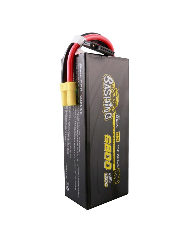 GENS ACE GEA686S12E5GT 6S LIPO  22.2V 6800MAH 120C HARDCASE BATTERY: EC5
