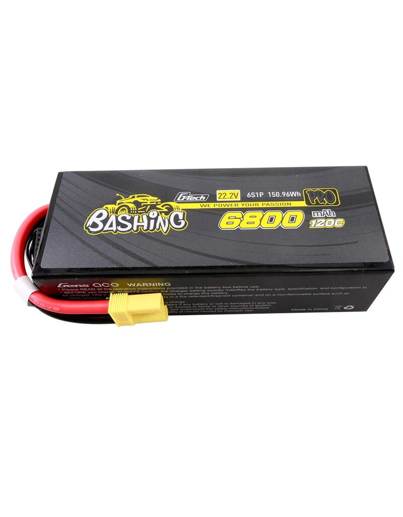 GENS ACE GEA686S12E5GT 6S LIPO  22.2V 6800MAH 120C HARDCASE BATTERY: EC5