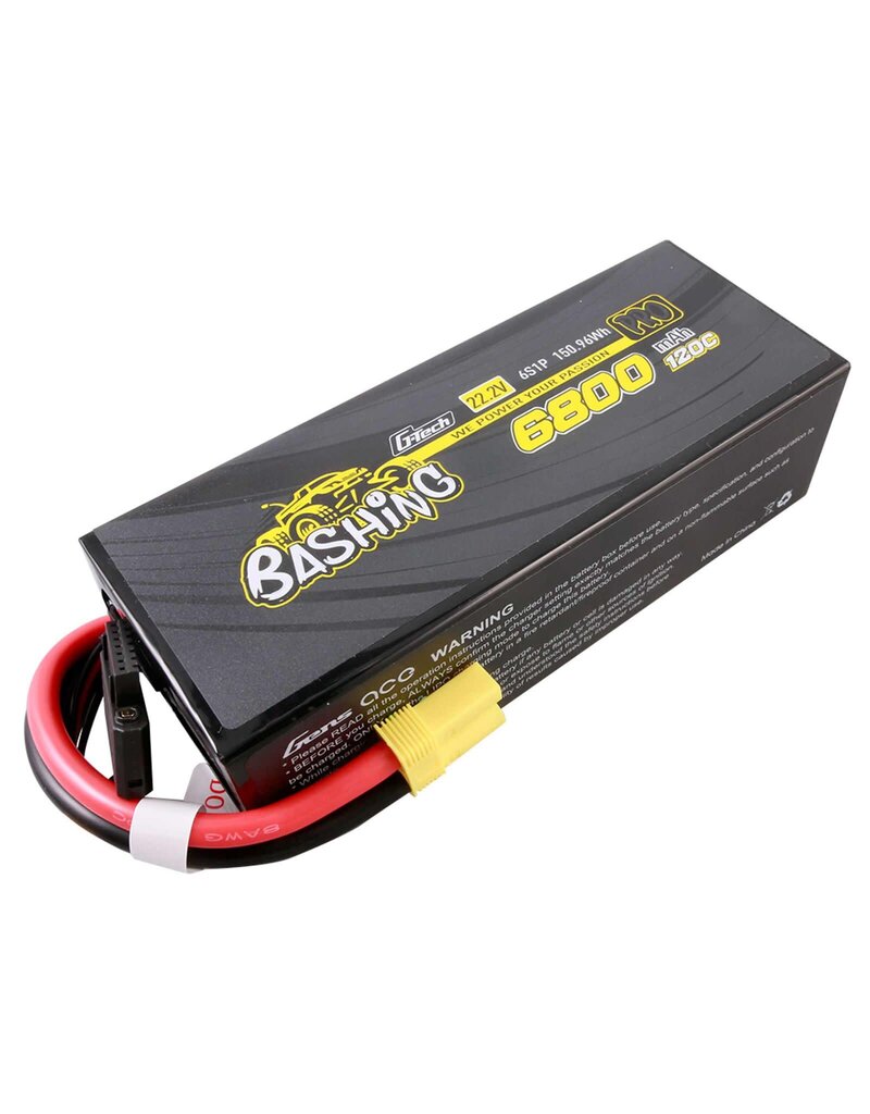 GENS ACE GEA686S12E5GT 6S LIPO  22.2V 6800MAH 120C HARDCASE BATTERY: EC5