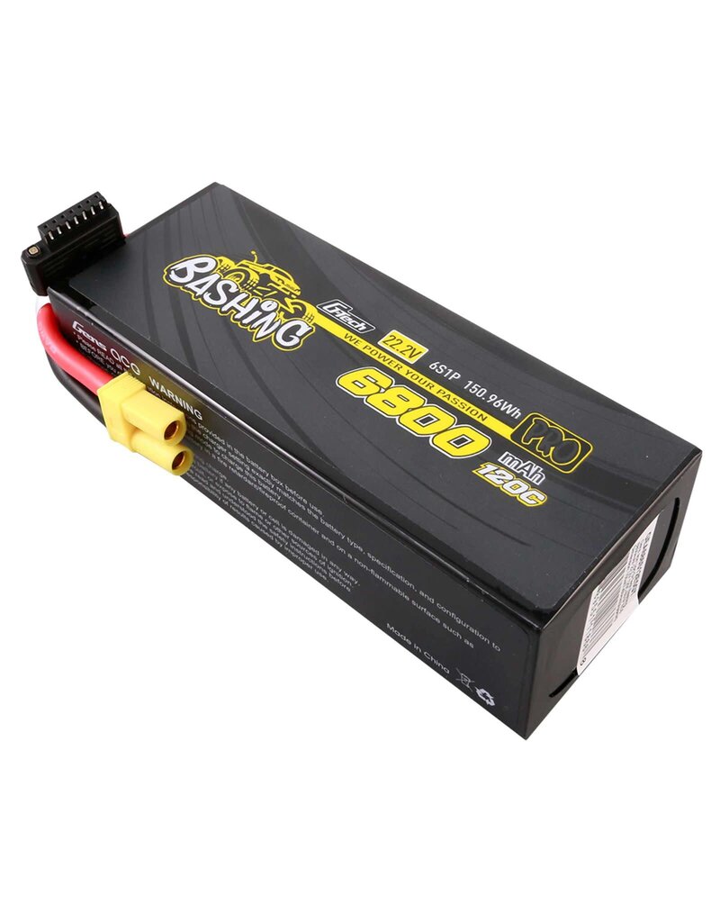 GENS ACE GEA686S12E5GT 6S LIPO  22.2V 6800MAH 120C HARDCASE BATTERY: EC5