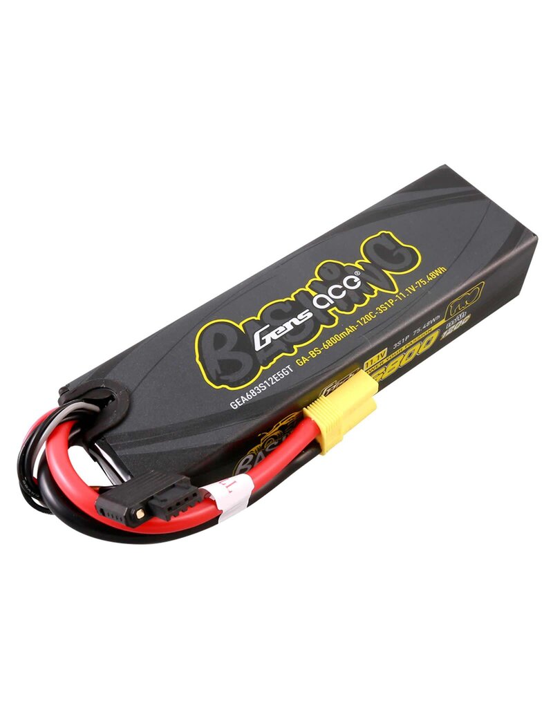 GENS ACE GEA683S12E5GT 3S LIPO  11.1V 6800MAH 120C HARDCASE BATTERY: EC5