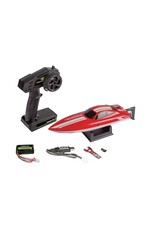 RAGE RC RGRB1133 LIGHTWAVE ELECTRIC MICRO RTR BOAT; RED