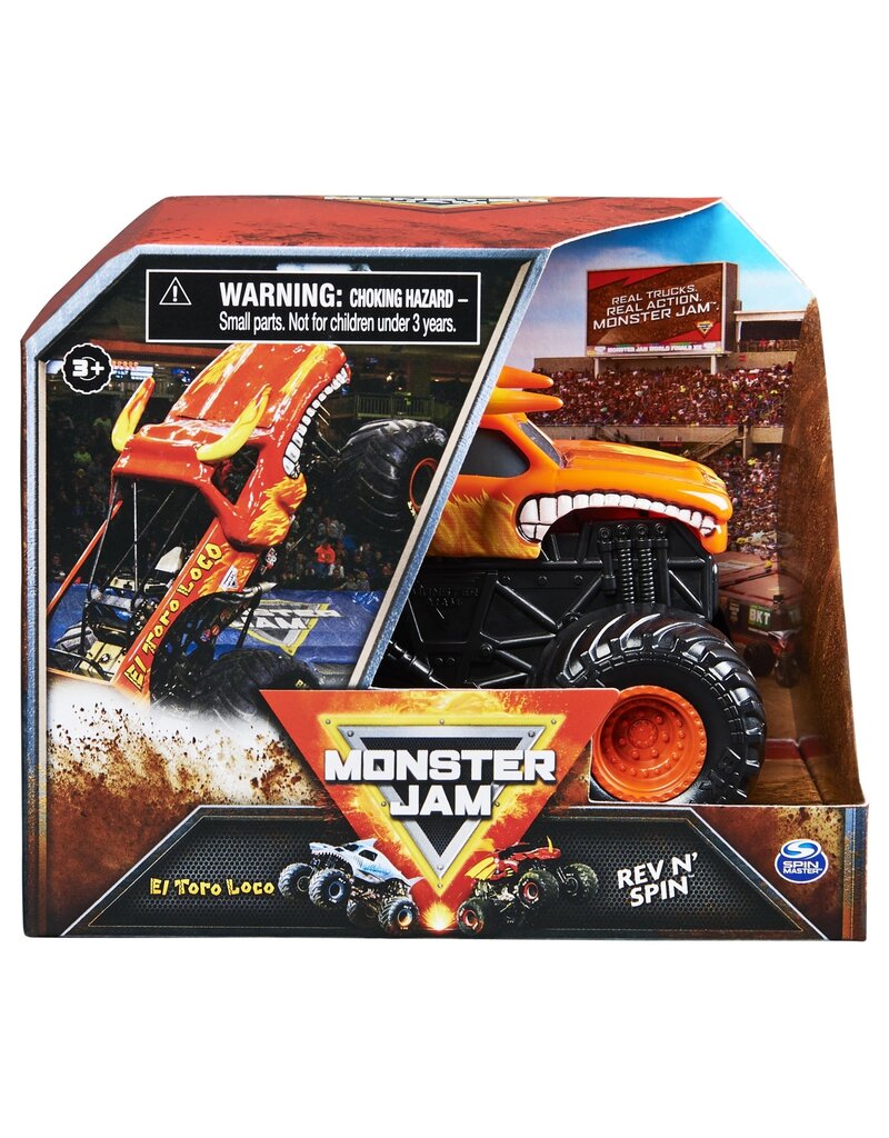 SPIN MASTER SPNM6044990/20133835 MONSTER JAM REV N SPIN EL TORO LOCO