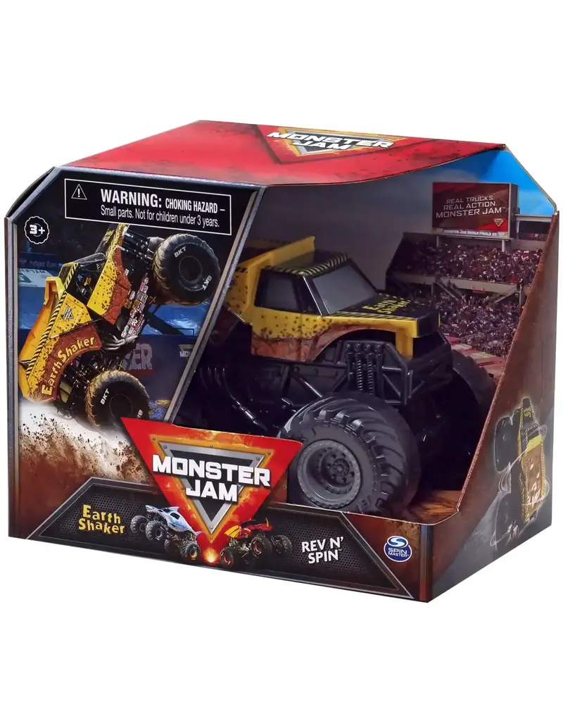 SPIN MASTER SPNM6044990/20138119 MONSTER JAM REV N SPIN EARTH SHAKER