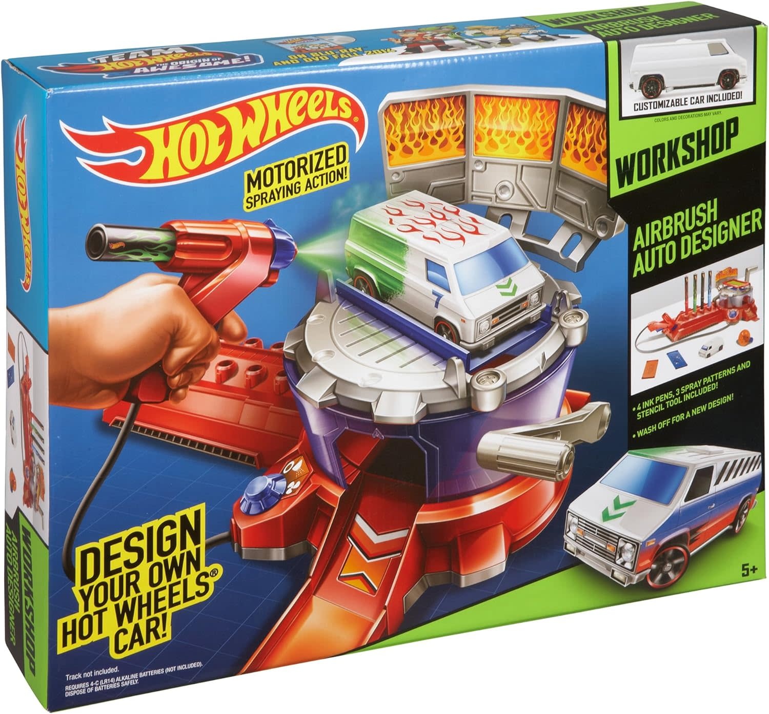 MTL BFM93 HOTWHEELS AIRBRUSH AUTO DESIGNER