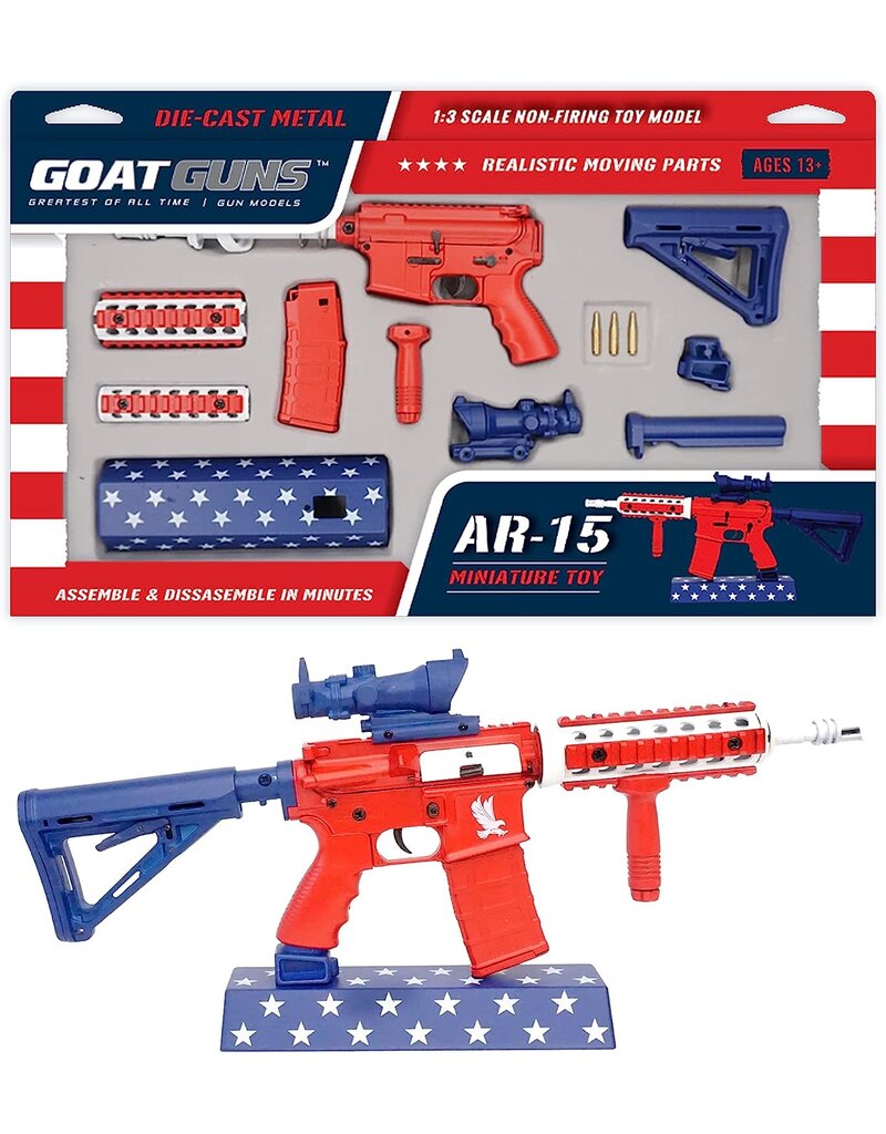 GOAT GUN GOAAR-USA 1/3 SCALE DIE-CAST AR-USAA AR-15 NON-FIRING MODEL KIT