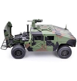 TRASPED HGP40815 TRASPED 1/10 4X4 HUMVEE (UPG): CAMO GREEN (W/ LEDS AND SOUND)