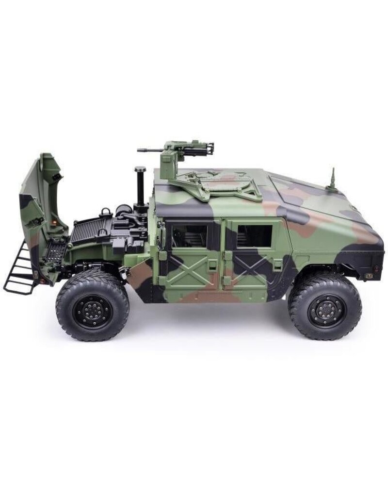 TRASPED HGP40815 TRASPED 1/10 4X4 HUMVEE (UPG): CAMO GREEN (W/ LEDS AND SOUND)