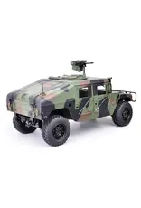 TRASPED HGP40815 TRASPED 1/10 4X4 HUMVEE (UPG): CAMO GREEN (W/ LEDS AND SOUND)