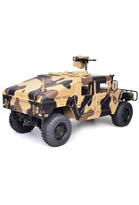 TRASPED HGP40816 TRASPED 1/10 4X4 HUMVEE (UPG): CAMO TAN (W/ LEDS AND SOUND)