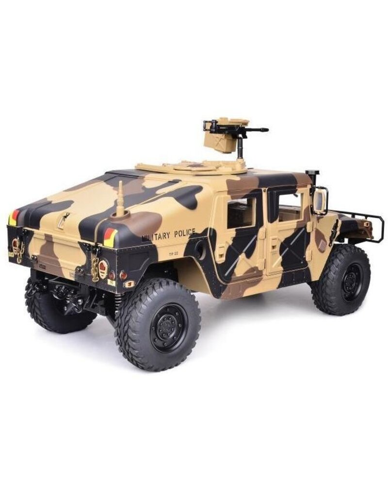 TRASPED HGP40816 TRASPED 1/10 4X4 HUMVEE (UPG): CAMO TAN (W/ LEDS AND SOUND)