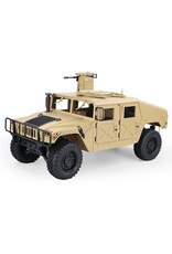 TRASPED HGP40816 TRASPED 1/10 4X4 HUMVEE (UPG): CAMO TAN (W/ LEDS AND SOUND)