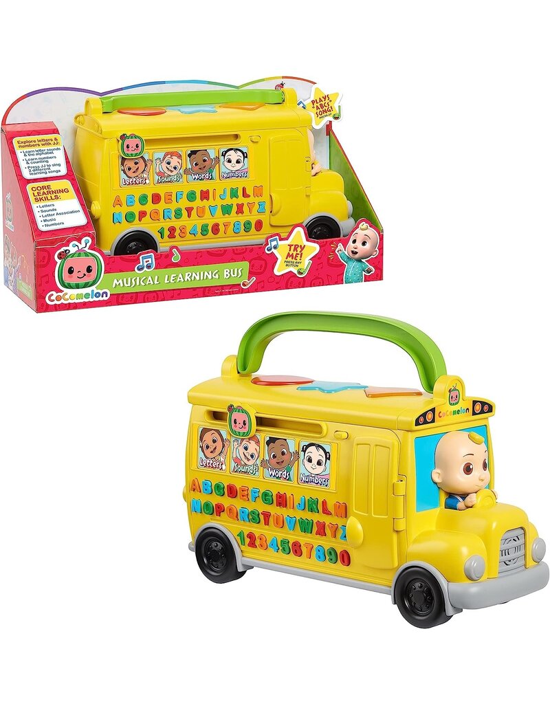 JUST PLAY JSP 96111 COCOMELON MUSICAL LEARNING BUS