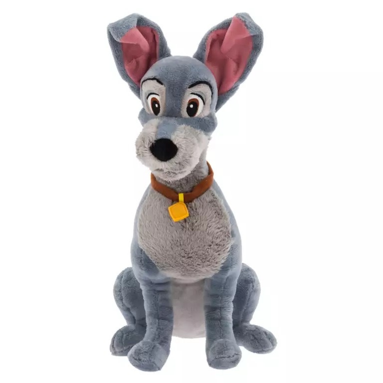 DISNEY 13 3/4" TRAMP PLUSH - LADY AND THE TRAMP