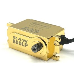 REEFS RC SEHREEFS160 RAW800LP BRASS EDITION, FULLY PROGRAMMABLE, BRUSHLESS LOW PROFILE SERVO