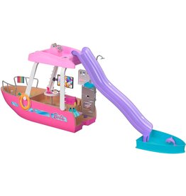 BARBIE MTL HJV37 BARBIE DREAM BOAT PLAYSET W/ 20+ ACCESSORIES