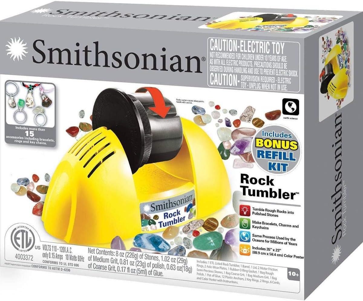 49005 SMITHSONIAN ROCK TUMNLER