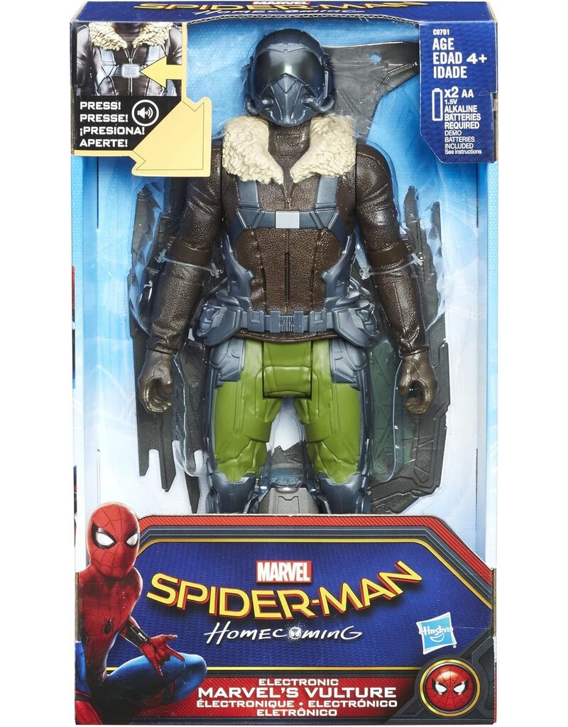 MARVEL HAS MARVEL SPIDER-MAN HOMECOMING: 12" ELECTRONIC VULTURE ACTION FIGURE