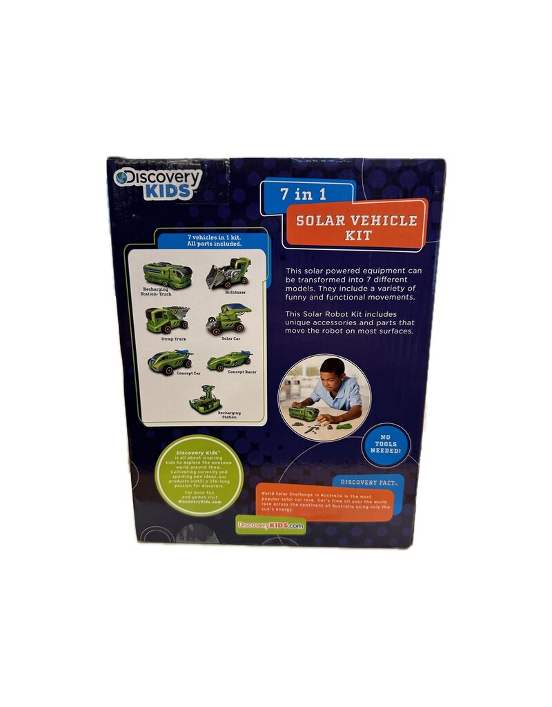 DISCOVERY KIDS DK-SOL7-TRK DISCOVERY KIDS SOLAR VEHICLE KIT