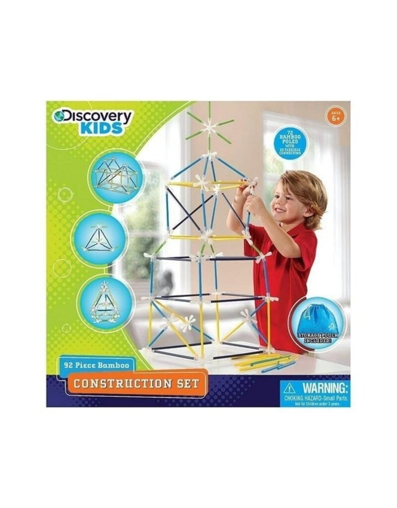 DISCOVERY KIDS DISCOVERY KIDS 92 PIECE BAMBOO CONSTRUCTION SET