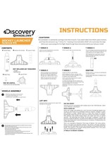 DISCOVERY ROCKET LAUNCHER SCIENCE EXPERIMENT KIT