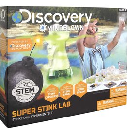 DISCOVERY #MINDBLOWN SUPER STINK LAB: STINK BOMB EXPERIMENT SET