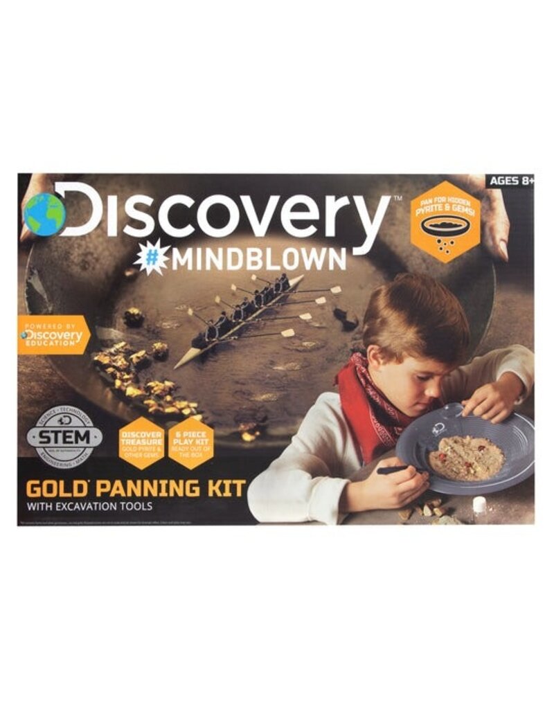 DISCOVERY #MINDBLOWN GOLD PANNING KIT W/ EXCAVATION TOOLS