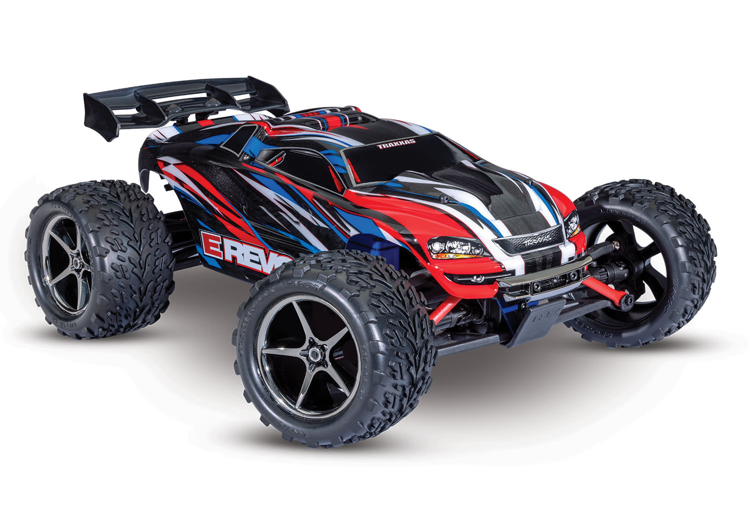 TRA71054-8RBLU 1/16 E-REVO RTR RED/ BLUE W/USB-C