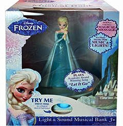 65204 DISNEY FROZEN LIGHT & SOUND MUSICAL BANK