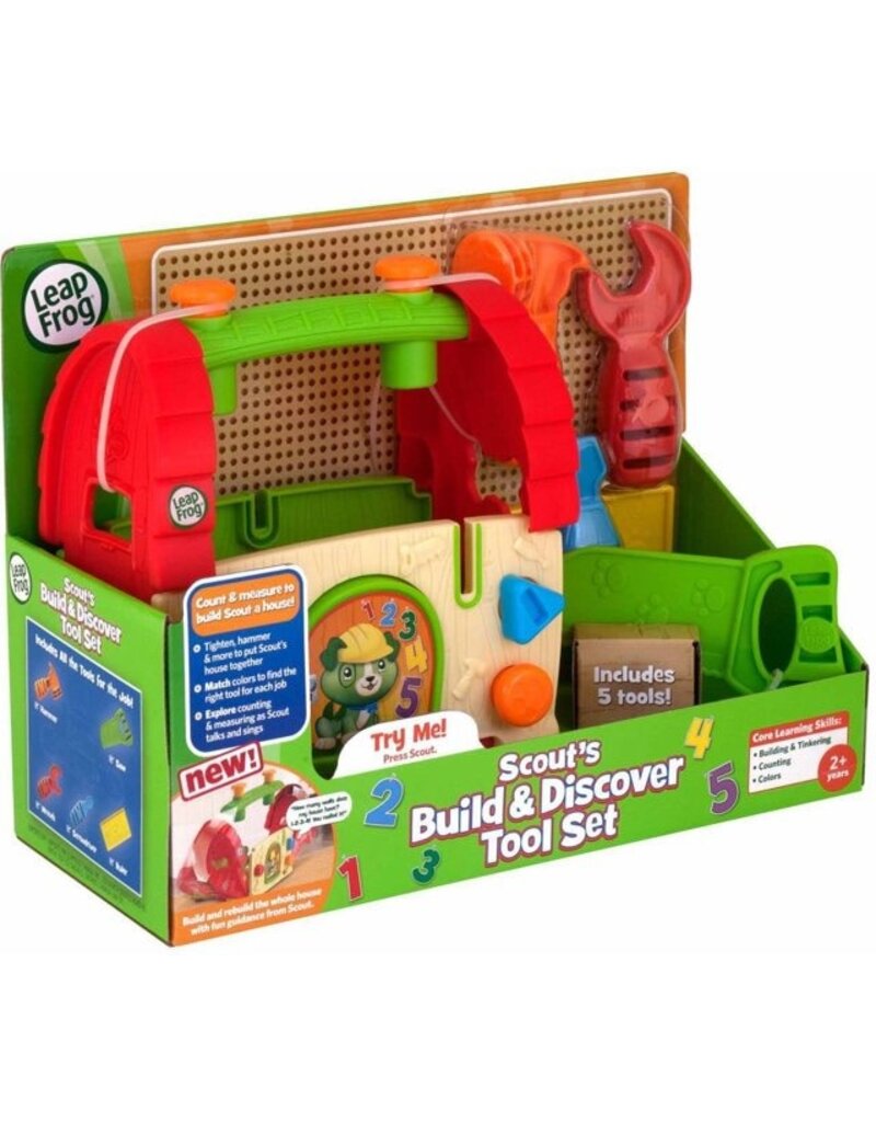LEAPFROG LF 19286 SCOUT'S BUILD & DISCOVER TOOL SET