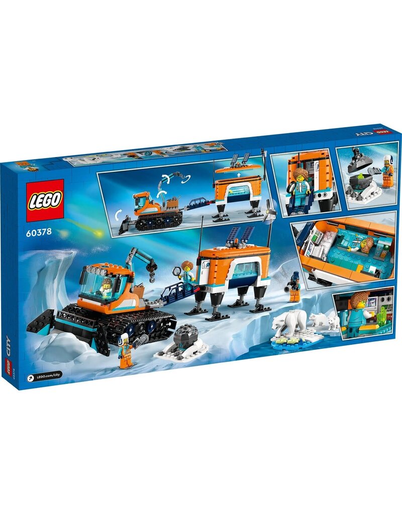 LEGO LEGO 60378 CITY ARCTIC EXPLORER TRUCK AND MOBILE LAB