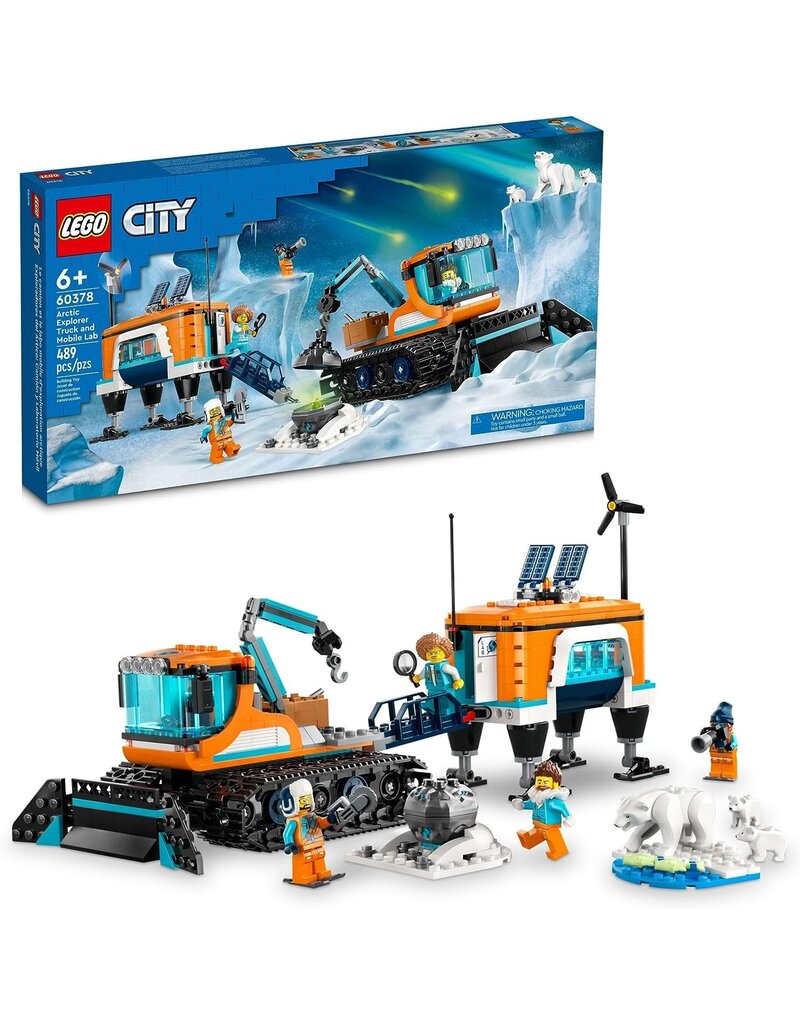 LEGO LEGO 60378 CITY ARCTIC EXPLORER TRUCK AND MOBILE LAB