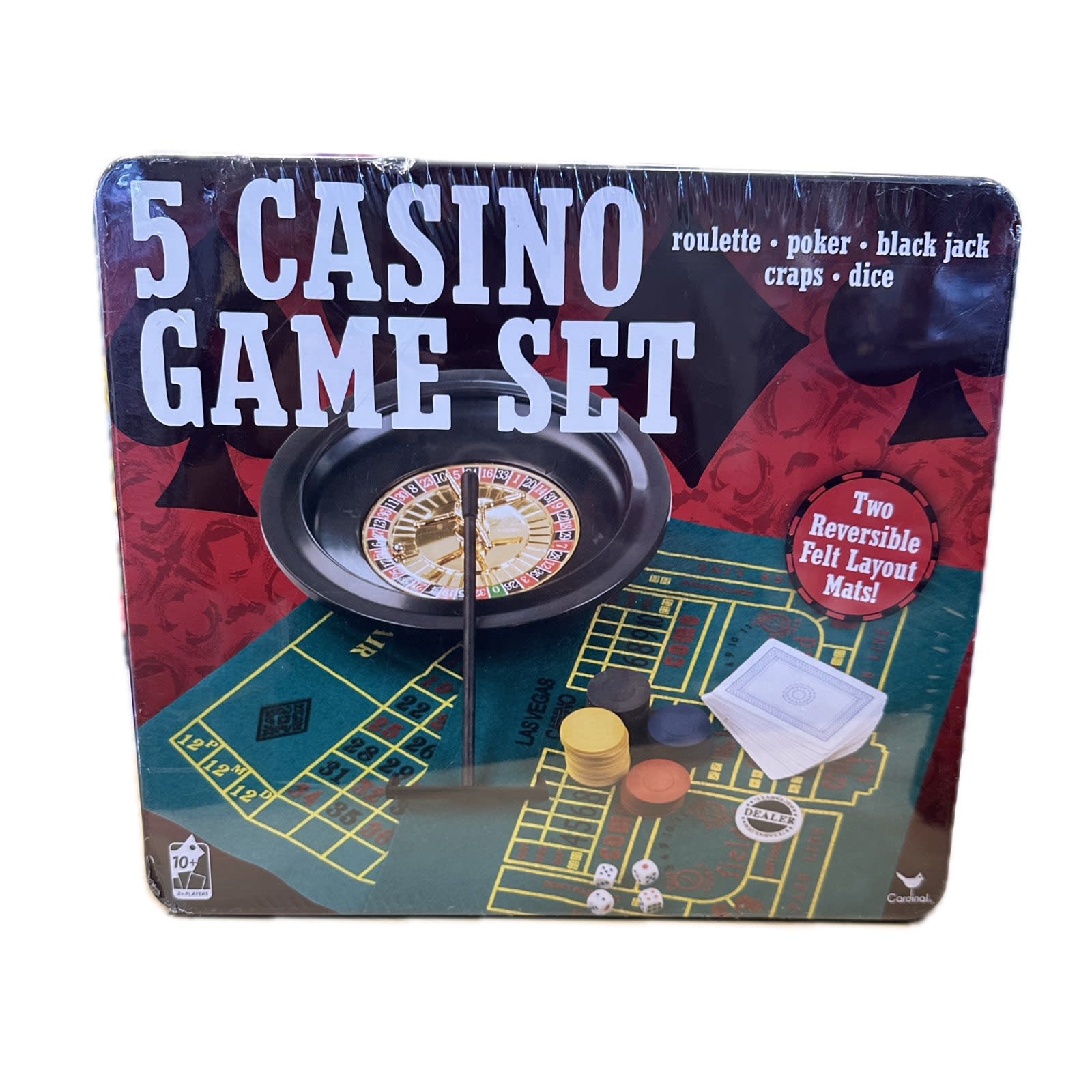 13238 5 CASINO GAME SET