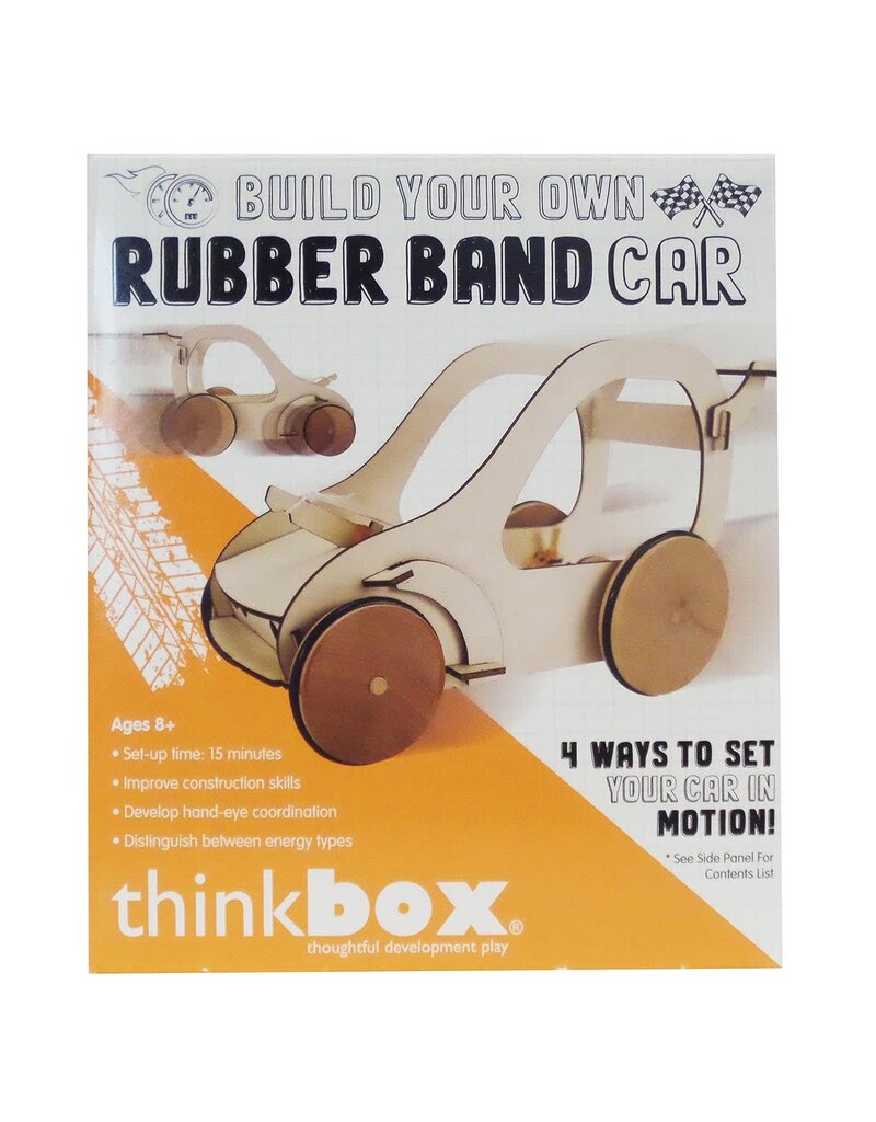 TB58906D BUILD YOUR OWN RUBBER BAND CAR
