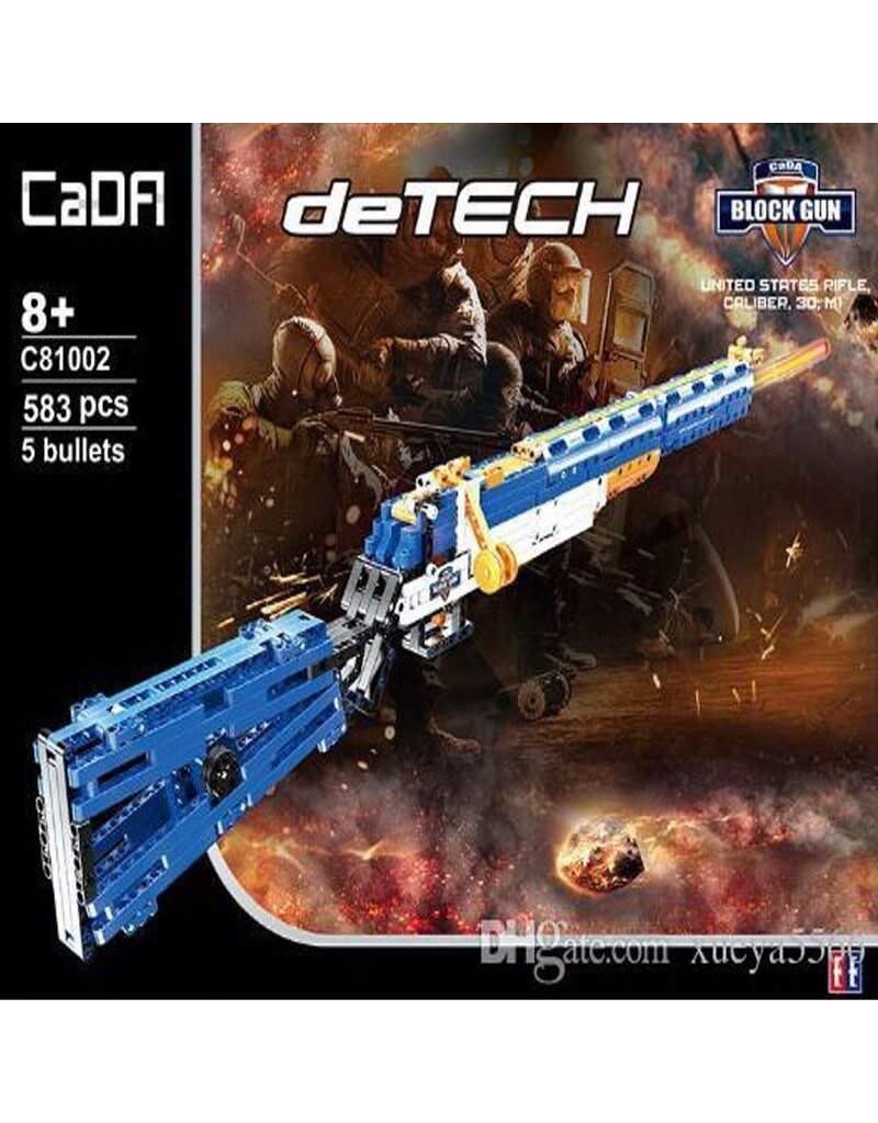 CADA CAD81002 BLOCK GUN M1 SNIPER RIFLE 30 CAL.