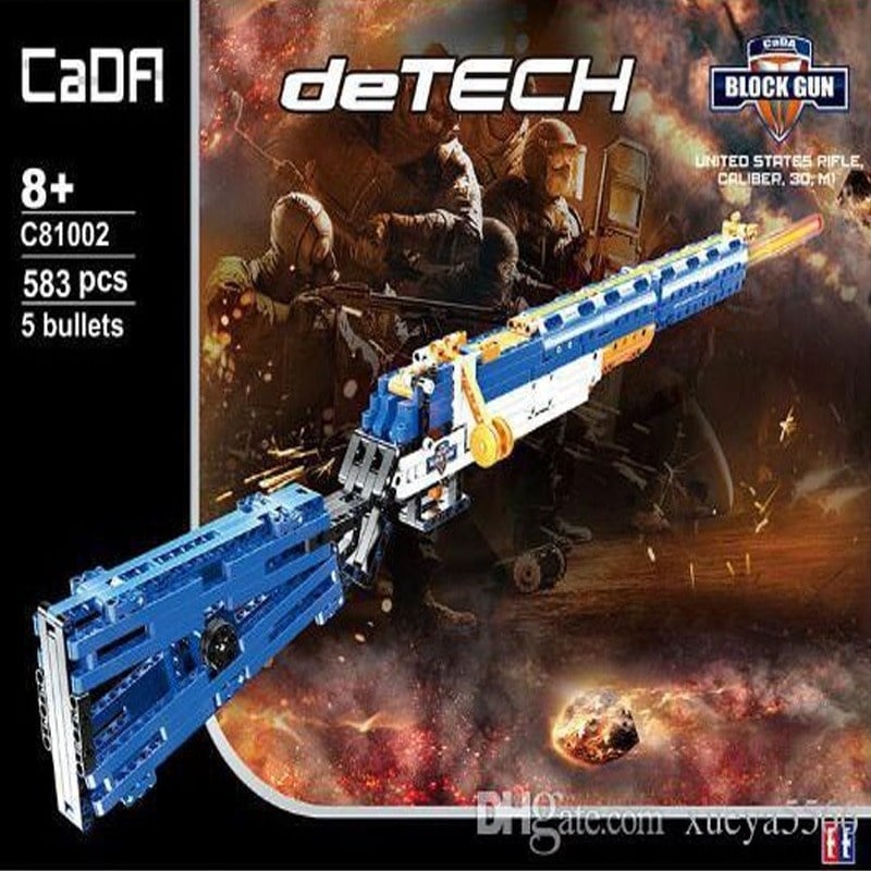 CAD81002 BLOCK GUN M1 SNIPER RIFLE 30 CAL.
