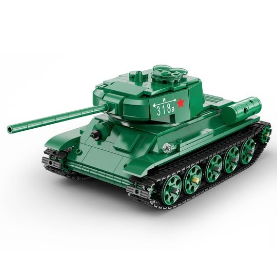 CAD61072 RUSSIAN TANK T-34 722PCS - My Tobbies - Toys & Hobbies