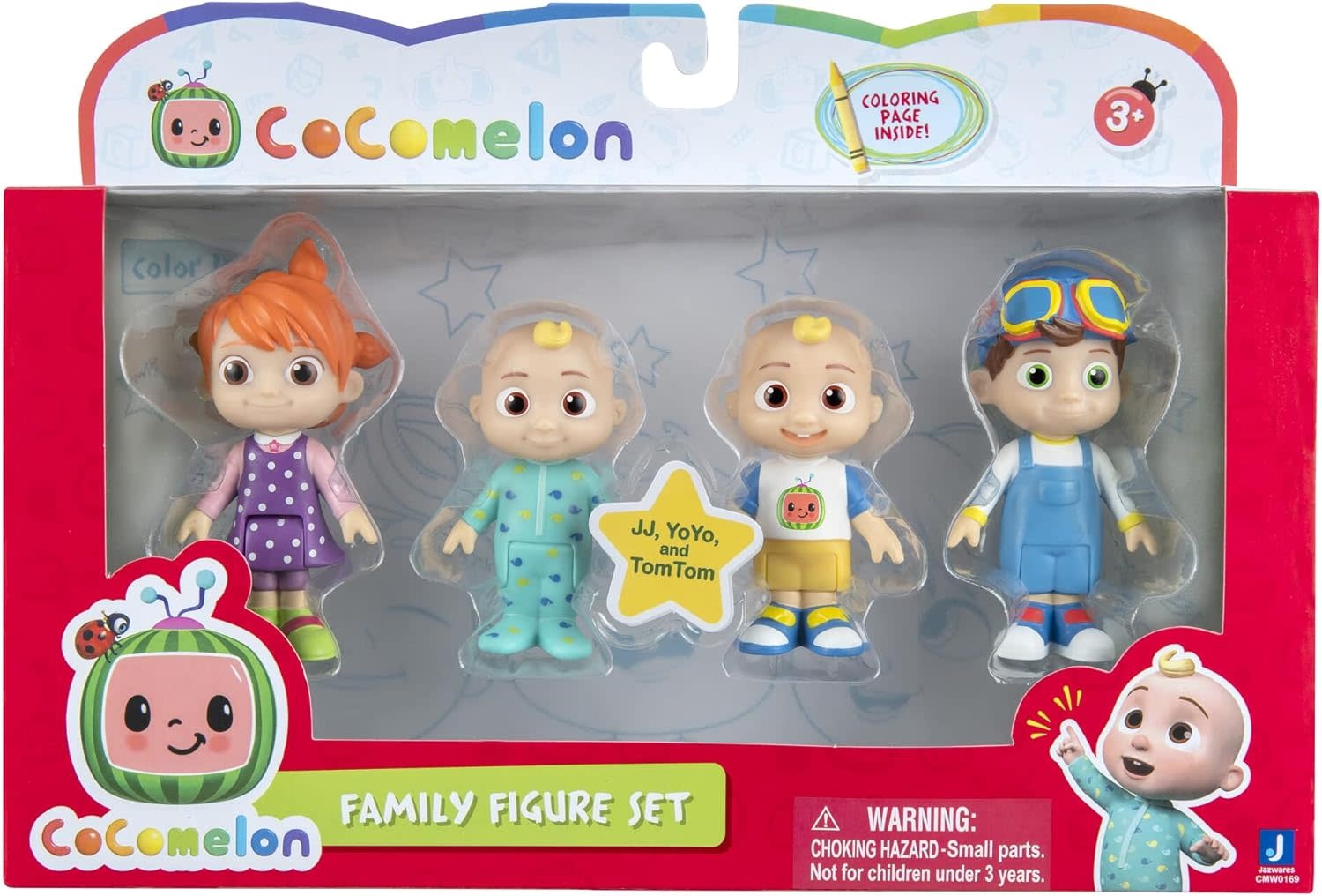 CMW0169 COCOMELON FAMILY FIGURE SET