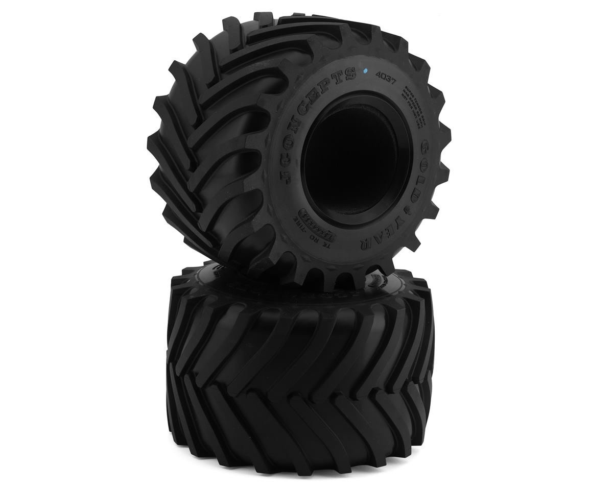 JCO4037-01 GOLDEN 73'S MONSTER TRUCK TIRES (7.3") (BLUE)