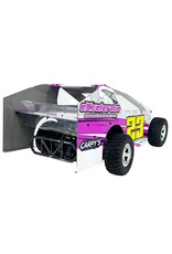 EXCELERATE XCE-0500 EXCELERATE DIRT OVAL MUDBOSS BODY (CLEAR)