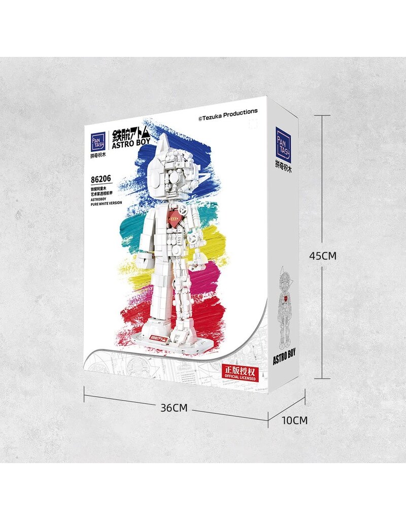 PAN TASY PAN86206 ALL WHITE ASTRO BOY 1084PCS