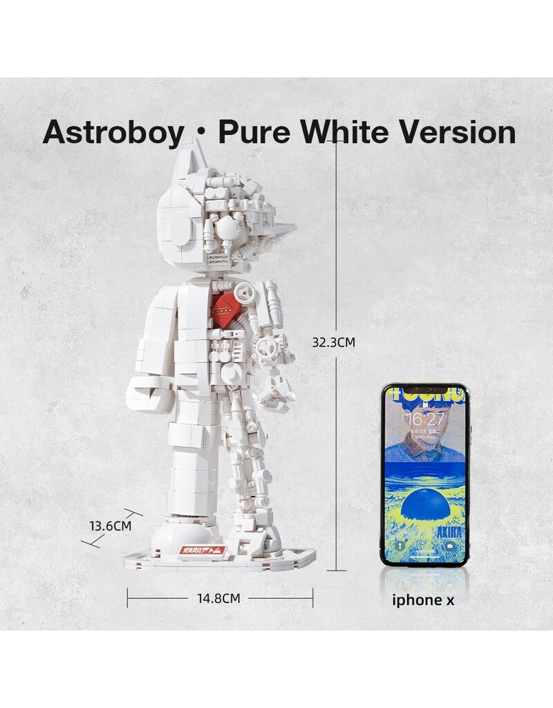 PAN TASY PAN86206 ALL WHITE ASTRO BOY 1084PCS