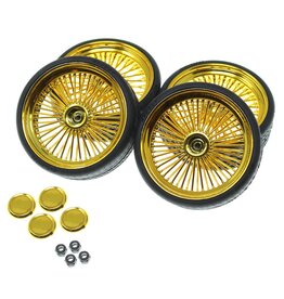 REDCAT RACING RER19793 26'ERS GOLD WIRE WHEELS