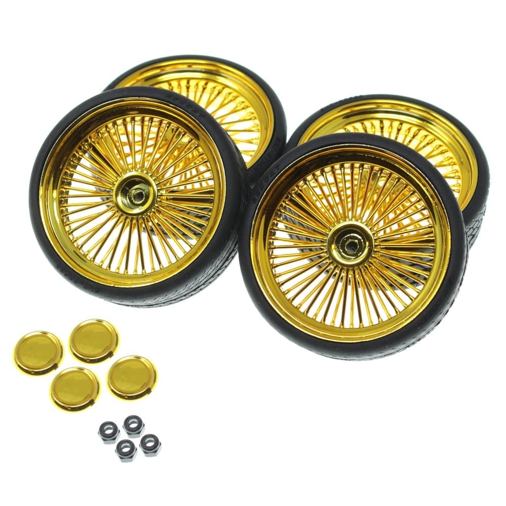 RER19793 26'ERS GOLD WIRE WHEELS