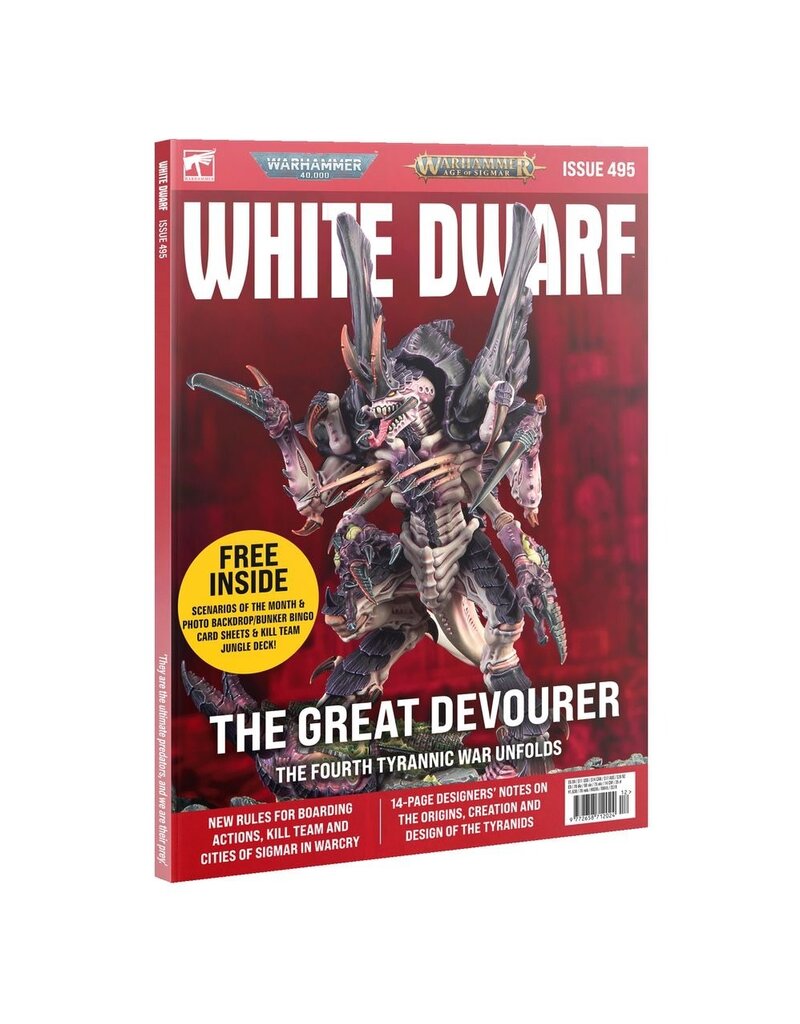 WARHAMMER GW-WD12-60 WHITE DWARF ISSUE 495